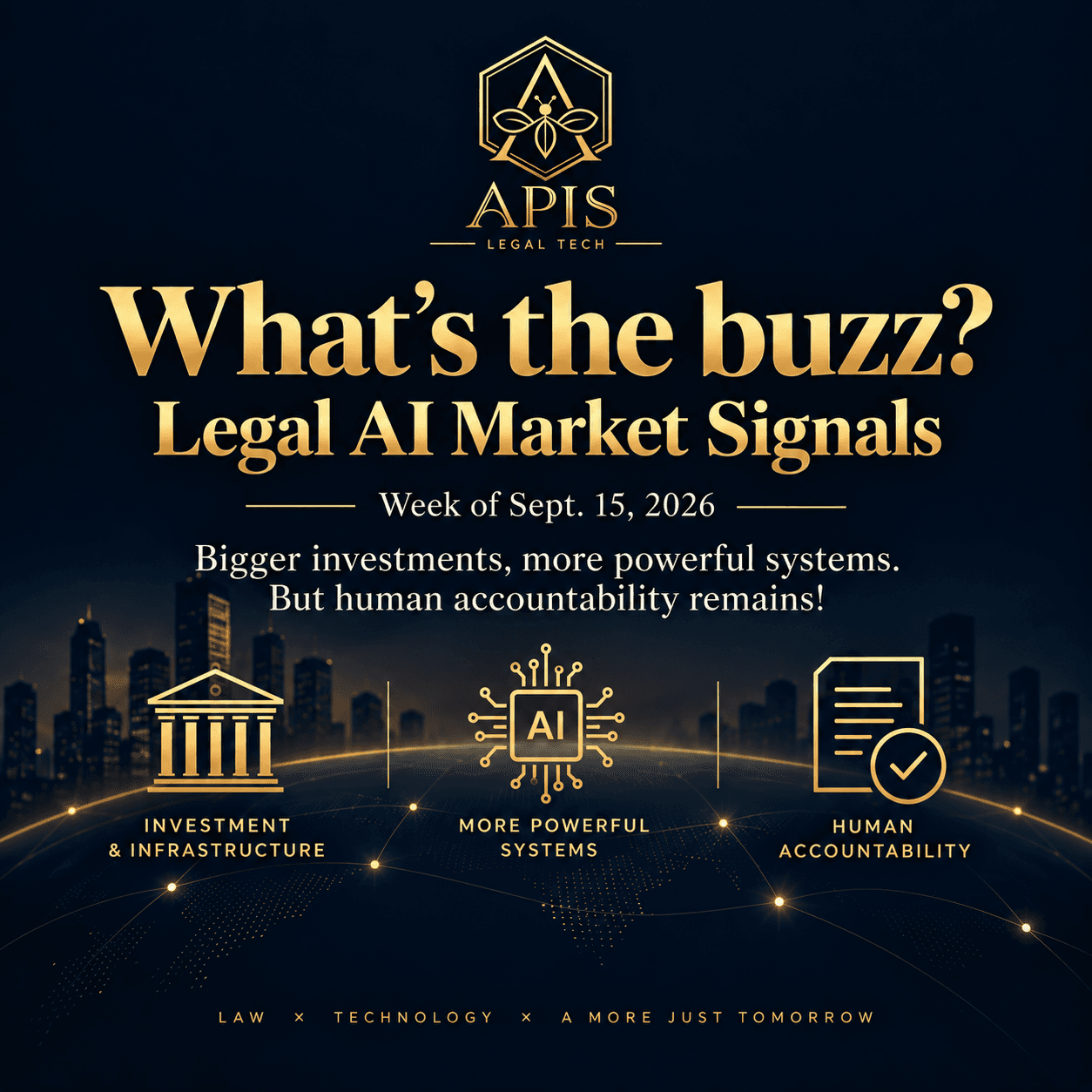 Legal AI Market Signals, Week of Sept. 15, 2026